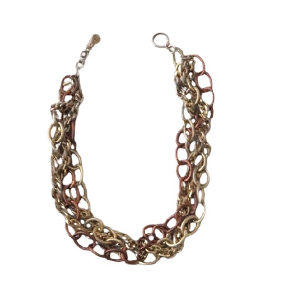 Dana Buchman Mixed Metal Chain Necklace - Picture 6 of 7